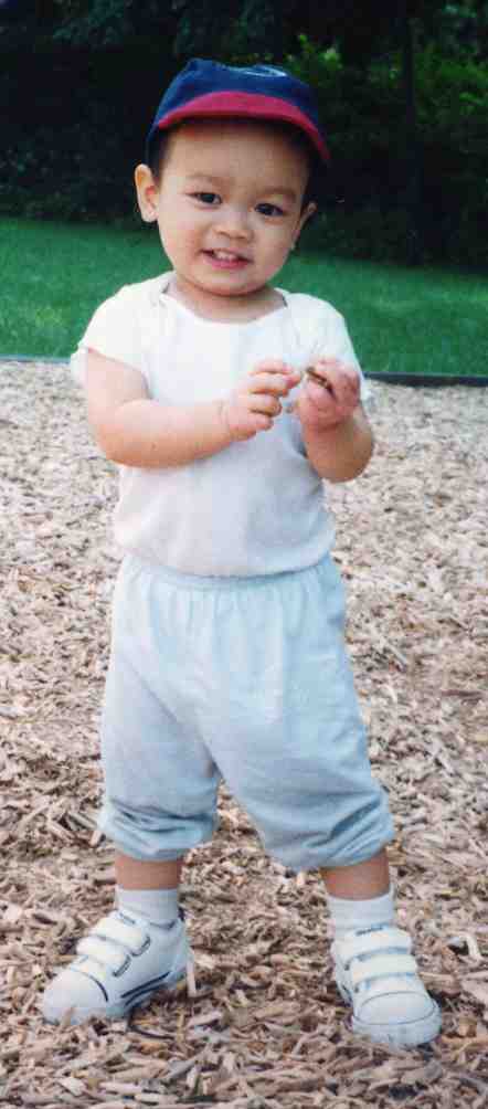 Caleb at about 20 months old